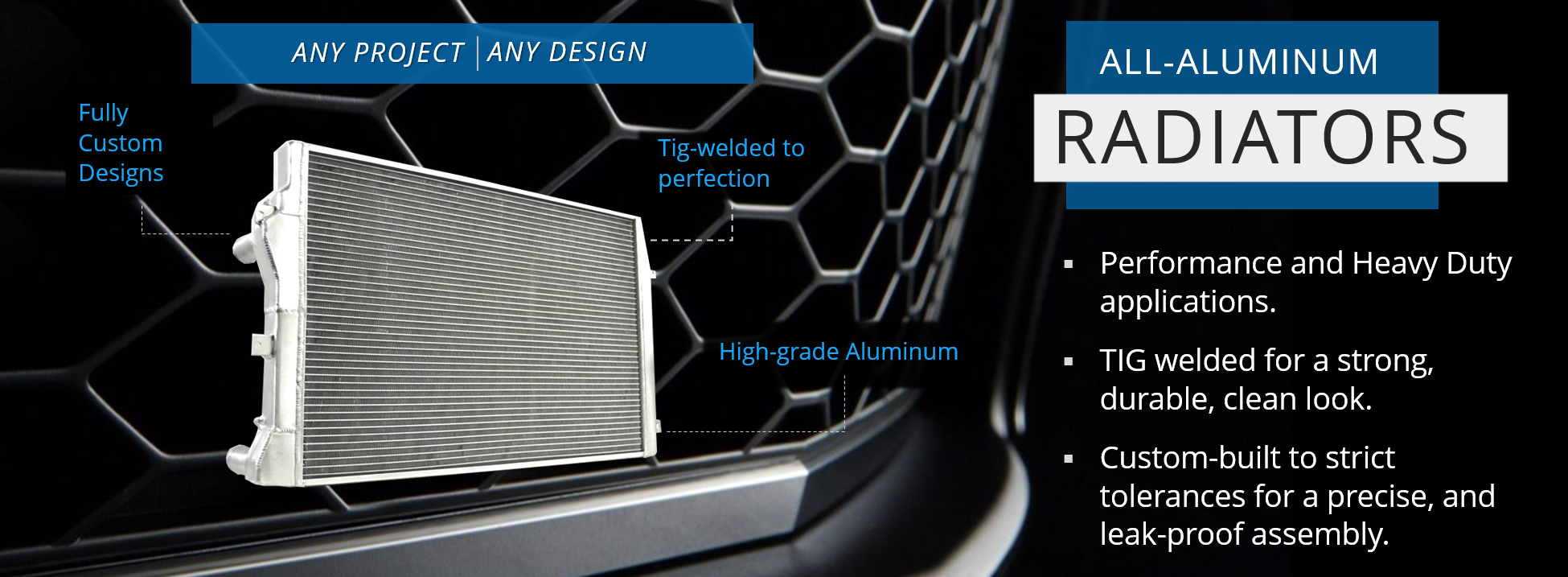 All Aluminum Radiators